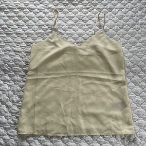 Scotch & Soda Maison Scotch Woven Front Jersey Back Camisole Size Small
